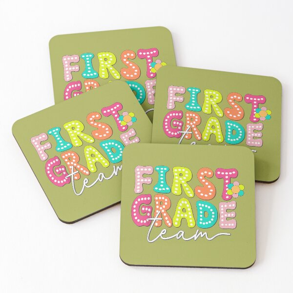 Item preview, First Grade Team Teacher Back to School 1st Grade Squad Kids designed and sold by melodycook.
