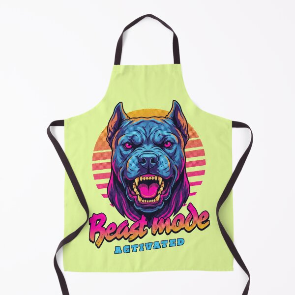 Item preview, Cane Corso Beast Mode - Neon Cyberpunk Horror designed and sold by PixelsPaws.