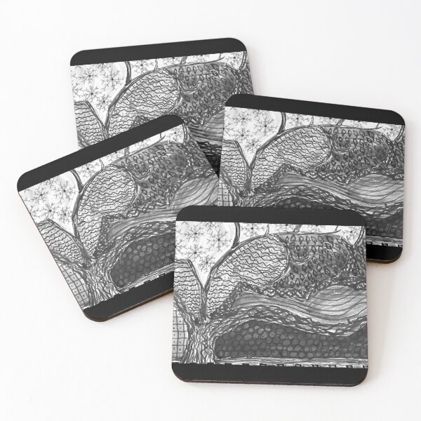 Item preview, Filling In of The Tree That Does Not Bend Will Break Grey version  designed and sold by DancingCreek.