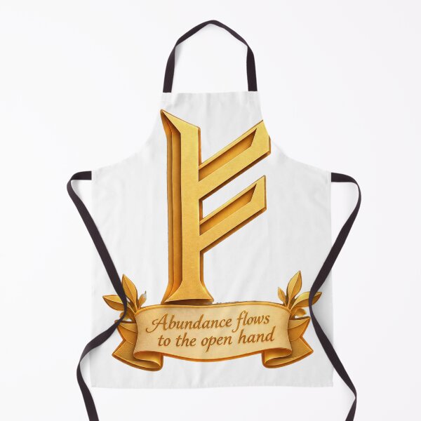 Item preview, Fehu: Prosperity follows purposeful action. designed and sold by Meg_S_meG.