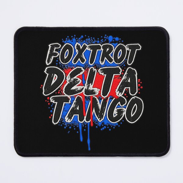 Artikelvorschau, Foxtrot Delta Tango (FDT) Erklärung entworfen und verkauft von ArtDesignTp.