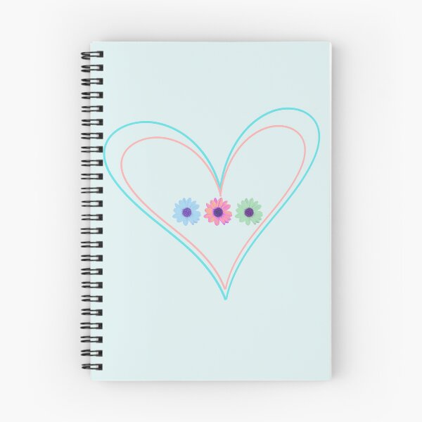 Item preview, Pastel daisies and double heart designed and sold by SuncatcherPhoto.