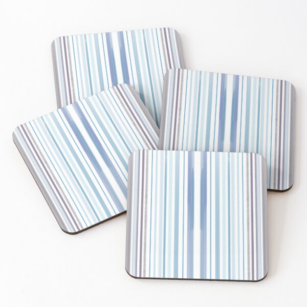 Item preview, Bars Blue Gray designed and sold by gratogratto.