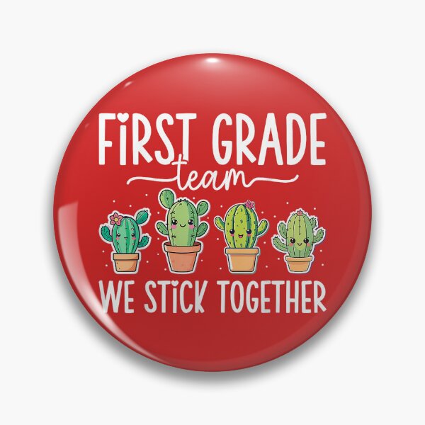 Item preview, First Grade Team We Stick Together 1st Grade Teacher designed and sold by melodycook.