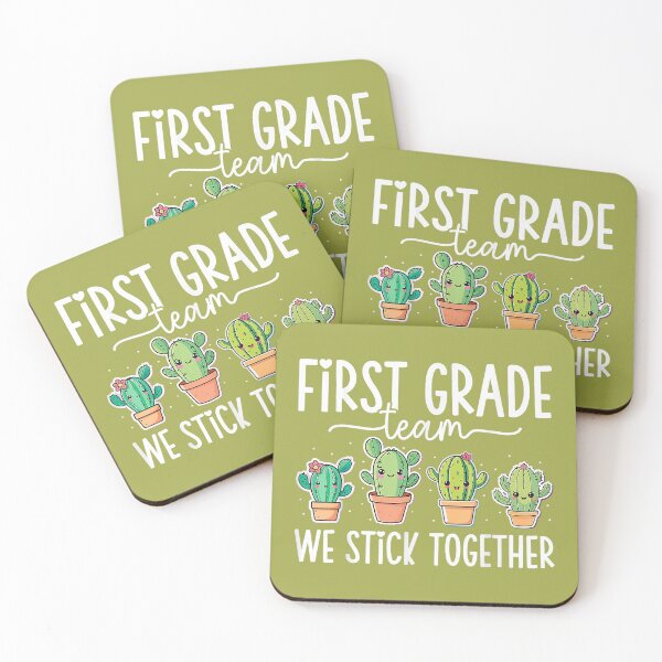 Item preview, First Grade Team We Stick Together 1st Grade Teacher designed and sold by melodycook.