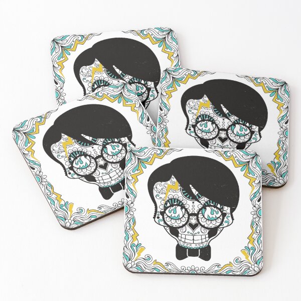 Item preview, Electric Shadow Skull - Neon Lightning Glow Dark Calavera designed and sold by ODELUNITY.