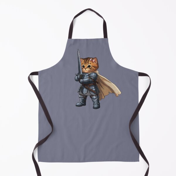 Item preview, Cute Knight Cat with Bow – Medieval Warrior Cat Meme designed and sold by tviyluv.