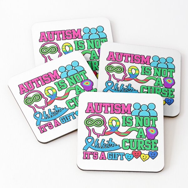 Item preview, Autism Is Not A Curse It's A Gift Awareness designed and sold by ArtDesignTp.
