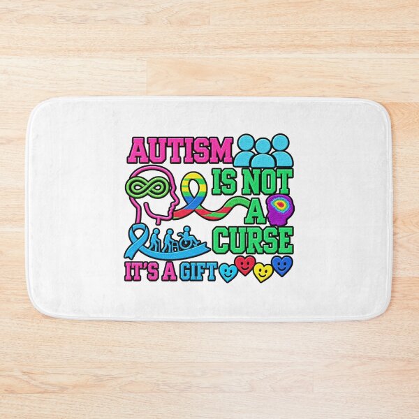 Item preview, Autism Is Not A Curse It's A Gift Awareness designed and sold by ArtDesignTp.
