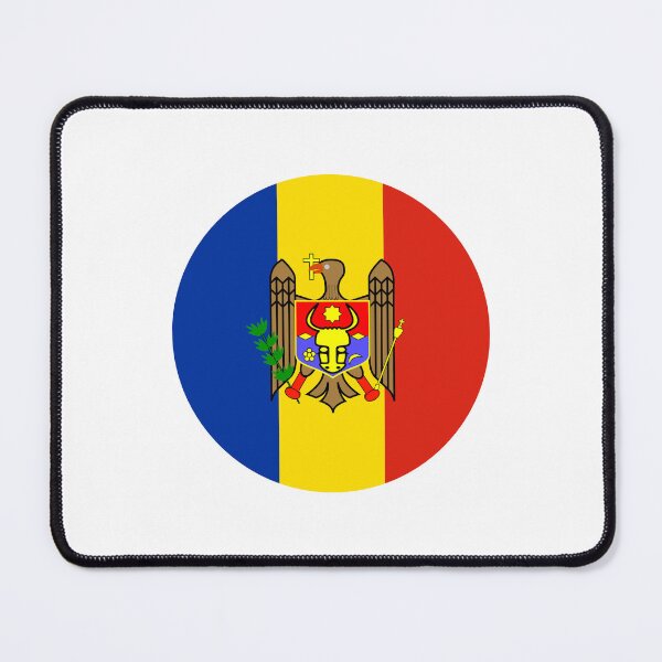 Item preview, Moldova Circle Flag MD designed and sold by shitpostee.