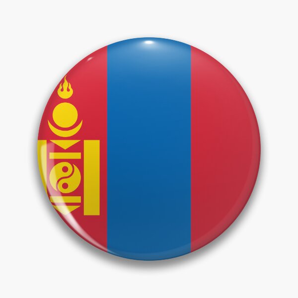 Item preview, Mongolia Circle Flag MN designed and sold by shitpostee.