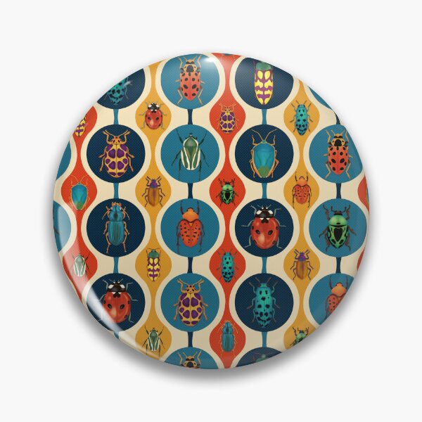 Item preview, Retro bugs designed and sold by Unalomedesigns.