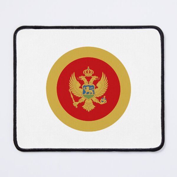 Item preview, Montenegro Circle Flag ME designed and sold by shitpostee.