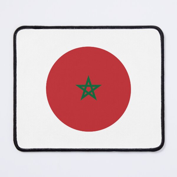 Item preview, Morocco Circle Flag MA designed and sold by shitpostee.