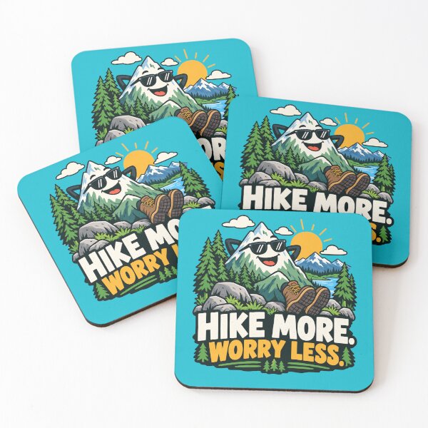 Item preview, Hike more worry less designed and sold by Edrien Design.