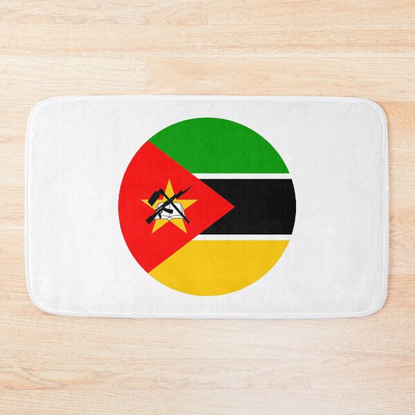 Item preview, Mozambique Circle Flag MZ designed and sold by shitpostee.