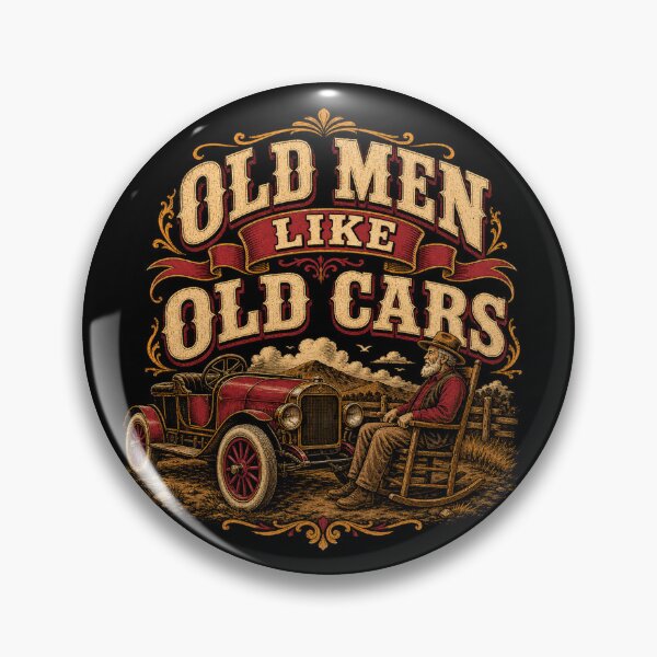 Item preview, Old Men Like Old Cars – Heritage Roadster Edition designed and sold by Automotive Art by Greg.