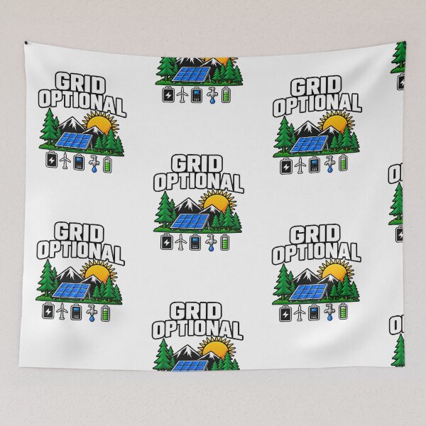 Item preview, Grid Optional – Off Grid Solar Power & Energy Independence designed and sold by UrsaOasis.