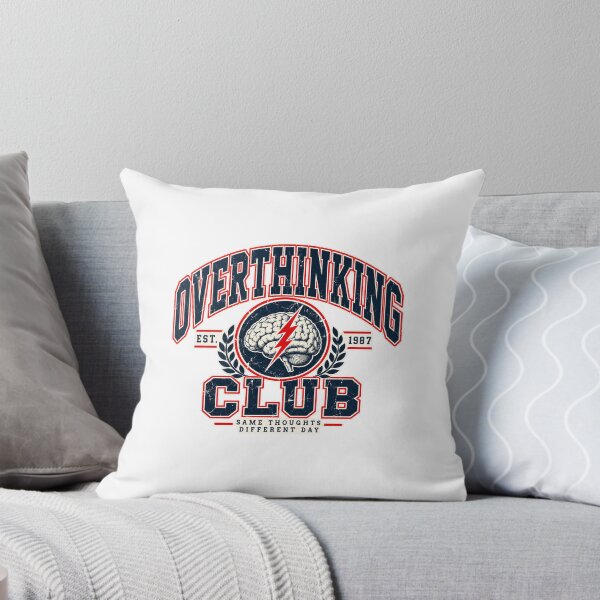 Aperçu de l'œuvre Overthinking Club — Same Thoughts Different Day créée et vendue par 2G2P.