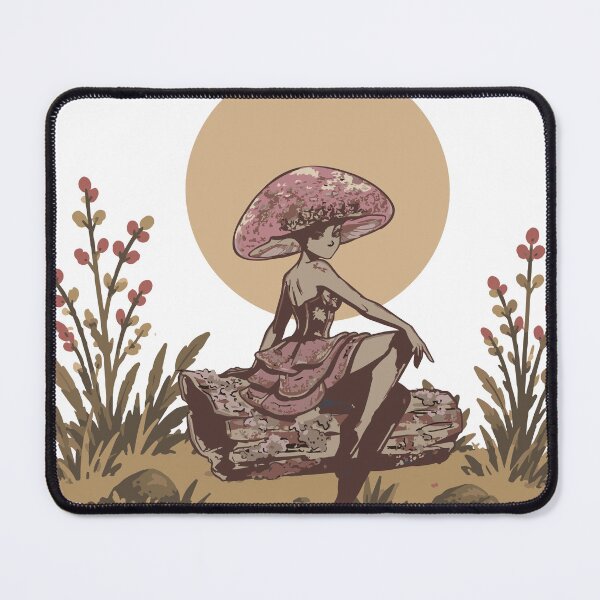 Item preview, Pink mushroom character designed and sold by SmallestNinja.