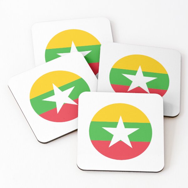 Item preview, Myanmar Circle Flag MM designed and sold by shitpostee.