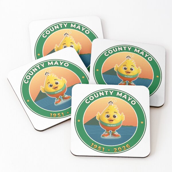 Item preview, County Mayo Retro Badge 1951 2026 – Croagh Patrick Clew Bay designed and sold by Spudies.