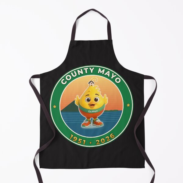 Item preview, County Mayo Retro Badge 1951 2026 – Croagh Patrick Clew Bay designed and sold by Spudies.