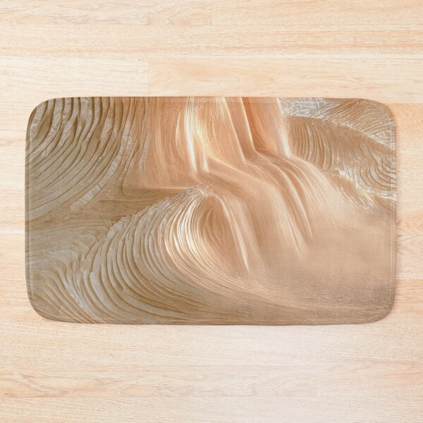 Item preview, Mountain Cliffs Waterfall Minimalist Landscape Art Print    designed and sold by MargaretWiktor.