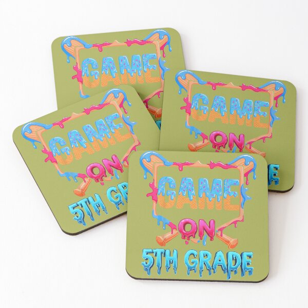 Item preview, Funny Baseball Drip Back to School Game On 5th Grade Kids designed and sold by melodycook.