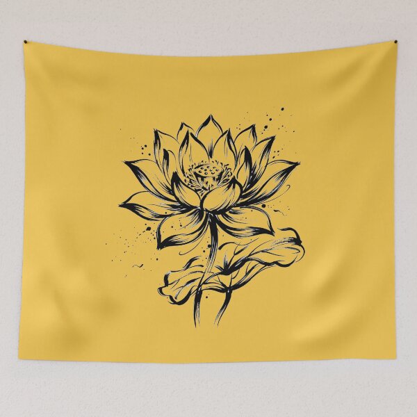 Item preview, Lotus flower designed and sold by Why Not Art.