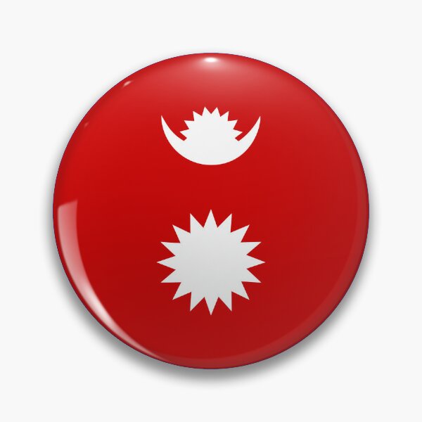 Item preview, Nepal Circle Flag NP designed and sold by shitpostee.
