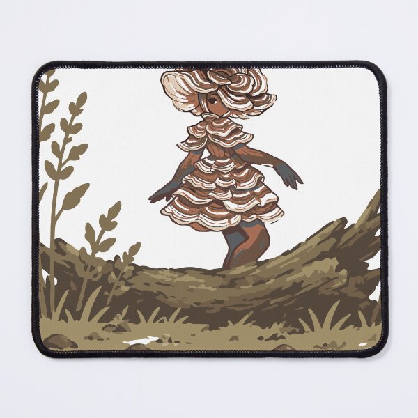 Item preview, Tricolor mushroom designed and sold by SmallestNinja.