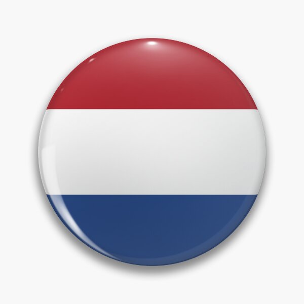 Item preview, Netherlands Circle Flag NL designed and sold by shitpostee.