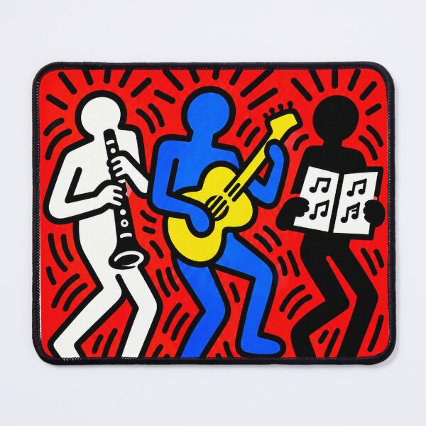 Item preview, Tres músicos después de Keith Haring designed and sold by LuluLeb.