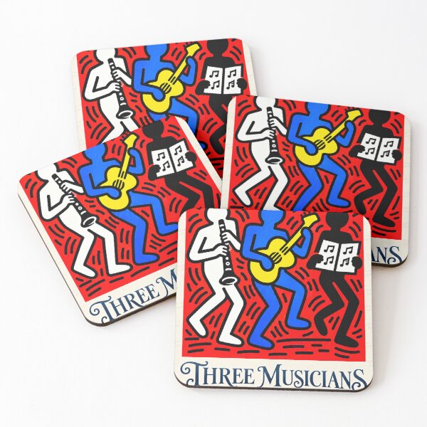 Item preview, Three Musicians After Keith Haring designed and sold by LuluLeb.