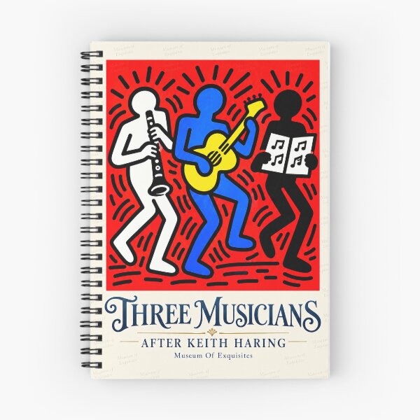 Item preview, Three Musicians After Keith Haring designed and sold by LuluLeb.