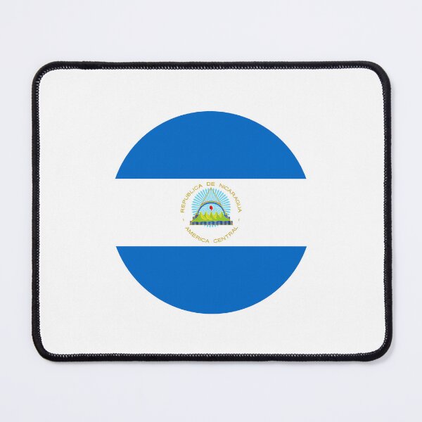 Item preview, Nicaragua Circle Flag NI designed and sold by shitpostee.