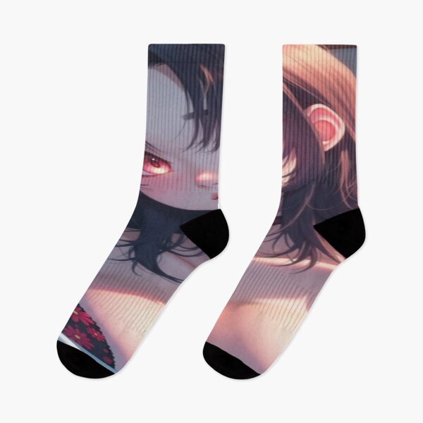 Artikelvorschau, Leuchtender Rubin | Porträt einer kurvigen Anime-Schönheit entworfen und verkauft von KasaHunterHarem.