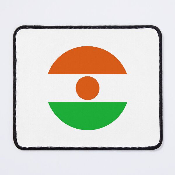 Item preview, Niger Circle Flag NE designed and sold by shitpostee.
