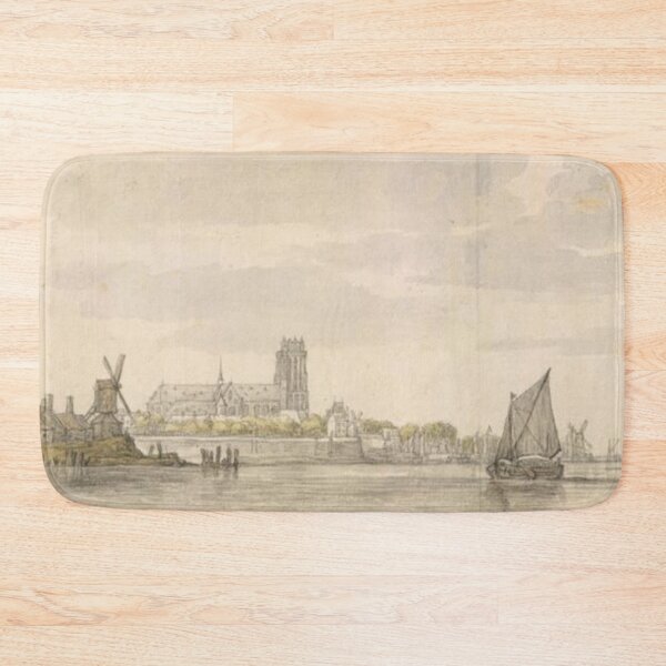 Item preview, View of the Groote Kerk in Dordrecht from the River Maas designed and sold by SharonTheFirst.