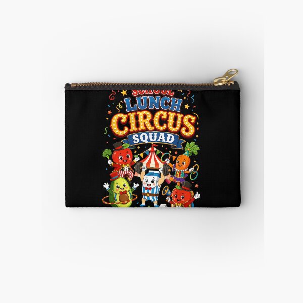 Item preview, School Lunch Circus Squad Cafeteria Nutrition Fruit Veggie designed and sold by studiopekepeke.