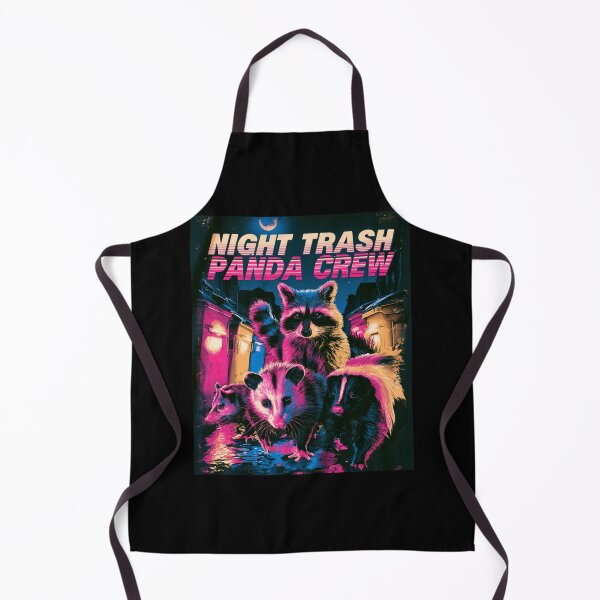 Item preview, Night Trash Panda Crew – Funny Raccoon Animal Meme Shirt designed and sold by DyzioSupply.