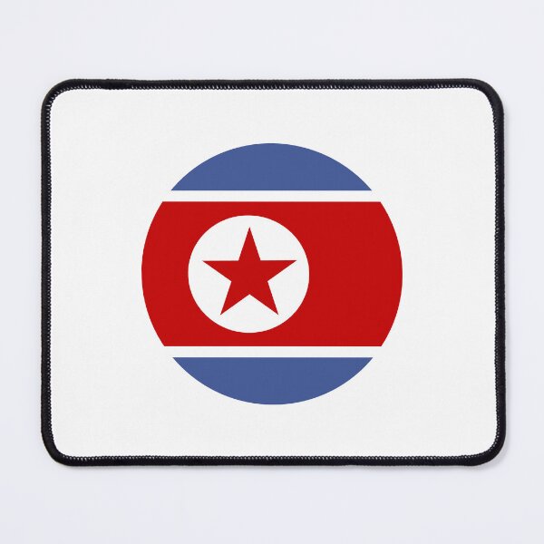 Item preview, North Korea Circle Flag KP designed and sold by shitpostee.