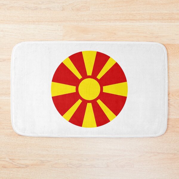 Item preview, North Macedonia Circle Flag MK designed and sold by shitpostee.