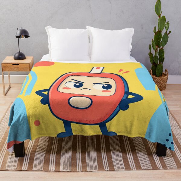 Item preview, Grumpy Glucose Meter – Cute Diabetes Humor Pop Art designed and sold by Jaani-T.