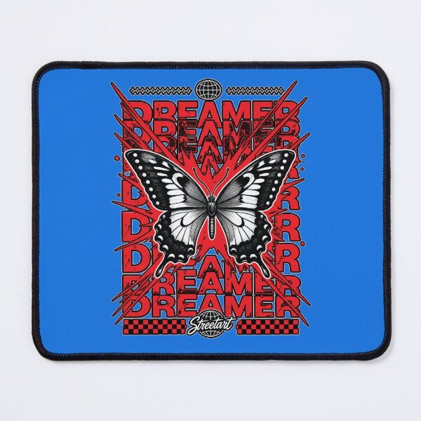 Item preview, Dreamer Butterfly – Bold Street Art Graphic for Free Spirits designed and sold by IrhaArts.