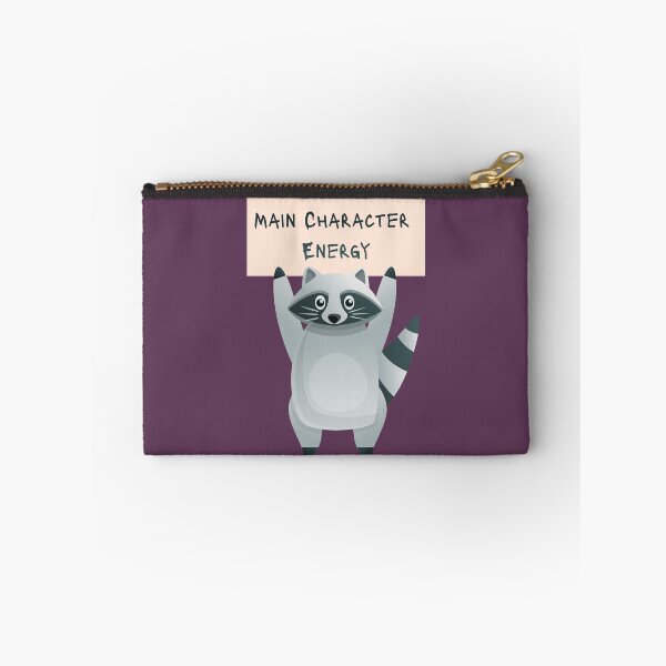 Item preview, Main Character Energy Raccoon designed and sold by cbfineart.
