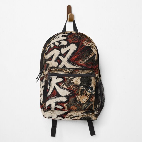 Item preview, Tenka Muso Samurai – Japanese Calligraphy Grunge Art designed and sold by RhymeArc.