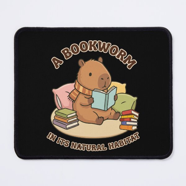 Item preview, Capybara Bookworm In Its Natural Habitat designed and sold by BikTee.