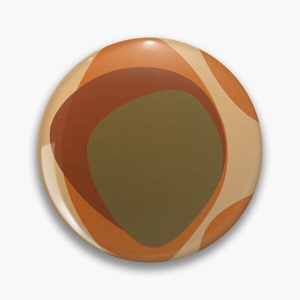 Item preview, Earth elements color palette blob pattern designed and sold by DuliDoodles.